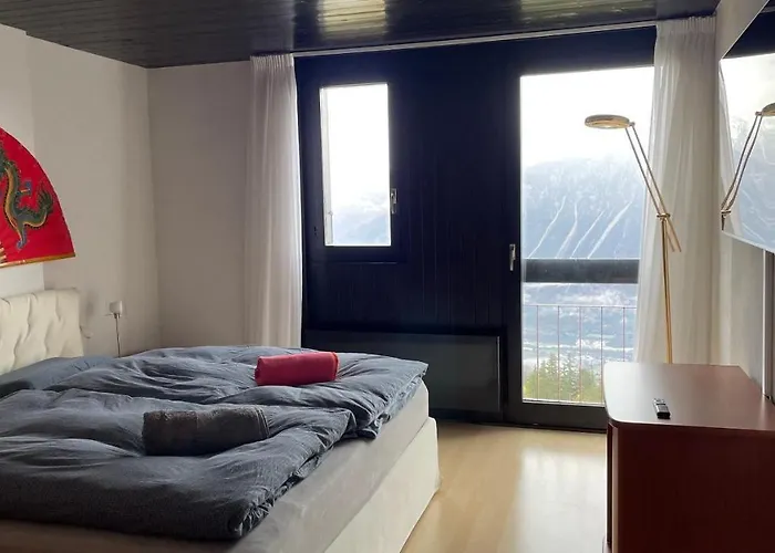 Bel De 2 Avec Magnifique Vue A * Crans-Montana