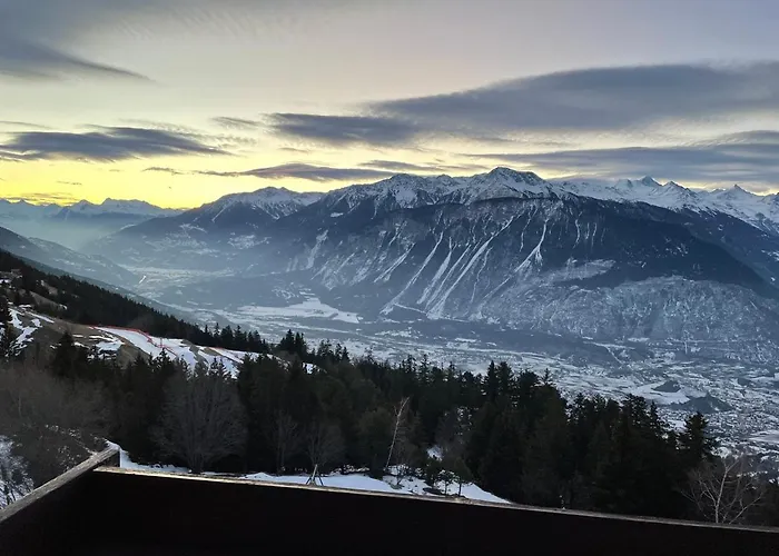Bel De 2 Avec Magnifique Vue A Crans-Montana