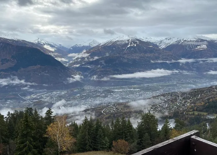 Bel De 2 Avec Magnifique Vue A * Crans-Montana