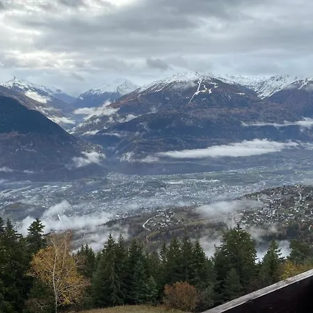 Bel De 2 Avec Magnifique Vue A * Crans-Montana