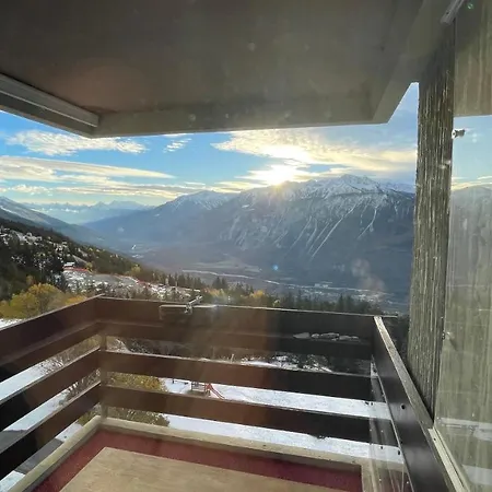 Appartamento Bel De 2 Avec Magnifique Vue A Crans-Montana